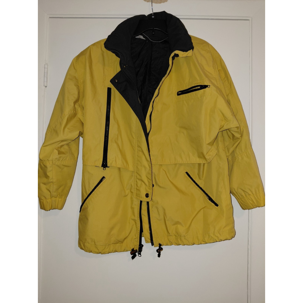 Vintage London Fog Men's Medium Bomber Jacket Light Brown - Insulated